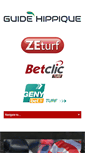 Mobile Screenshot of guide-hippique.com